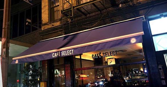 Café Select Restaurant Façade