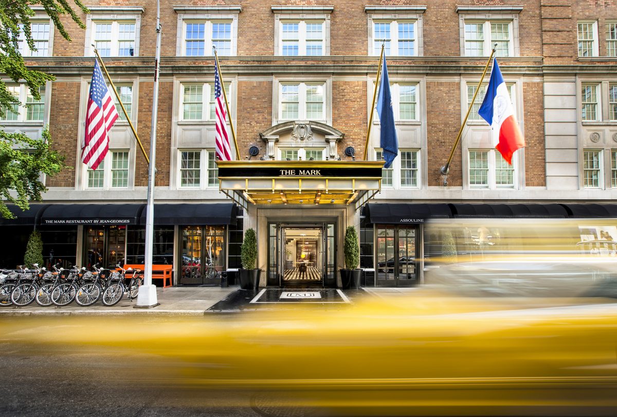 The Mark Hotel Façade Night