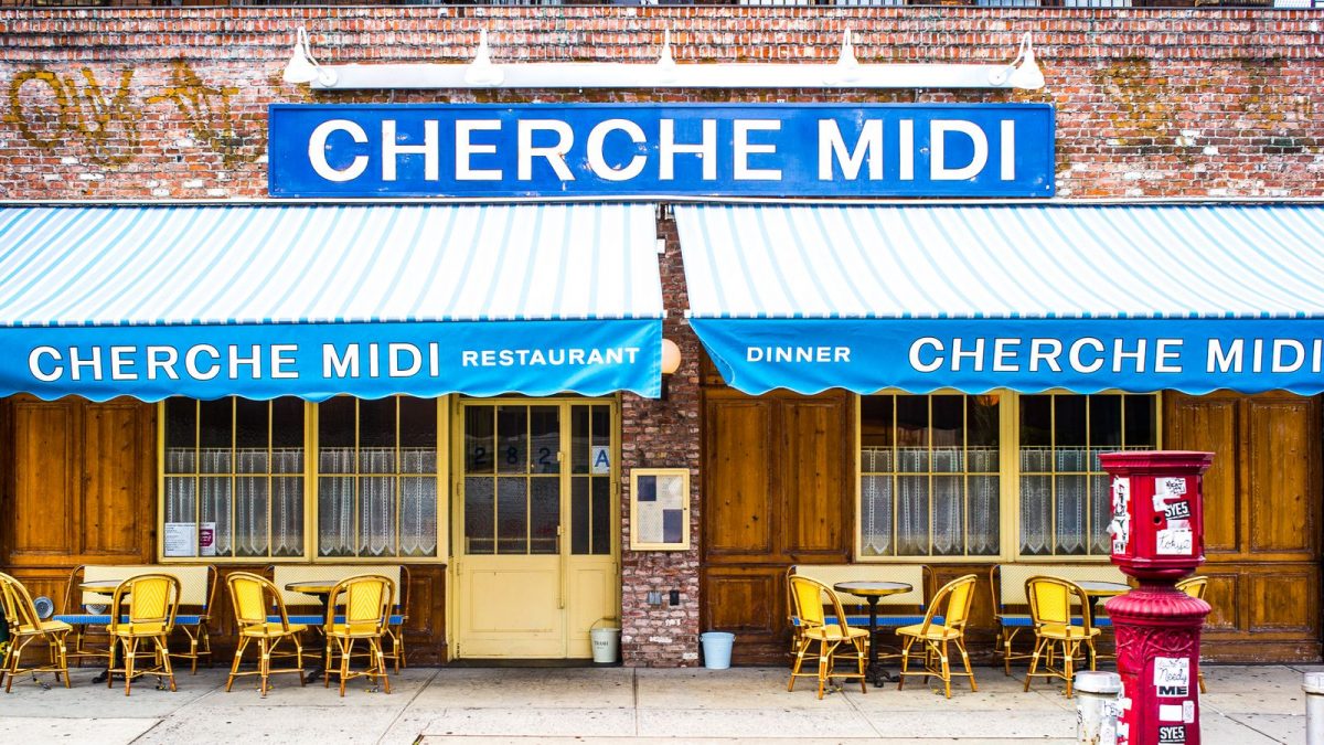 Dining Cherche Midi Restaurant Façade 