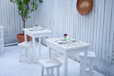 Dining Le Fanfare Restaurant Outdoor Tables