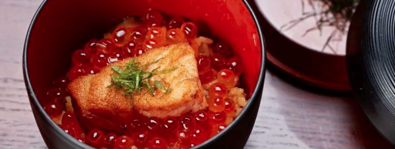 Dining Zenkichi Restaurant Japanese Grilled Salmon