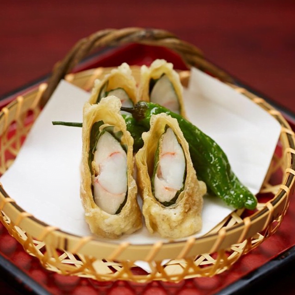 Dining-Zenkichi-Japanese-Restaurant-King-Trumpet-Mushroom-Shrimp