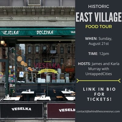 Events Up Coming Historic East Village Food Tour Untapped Cities