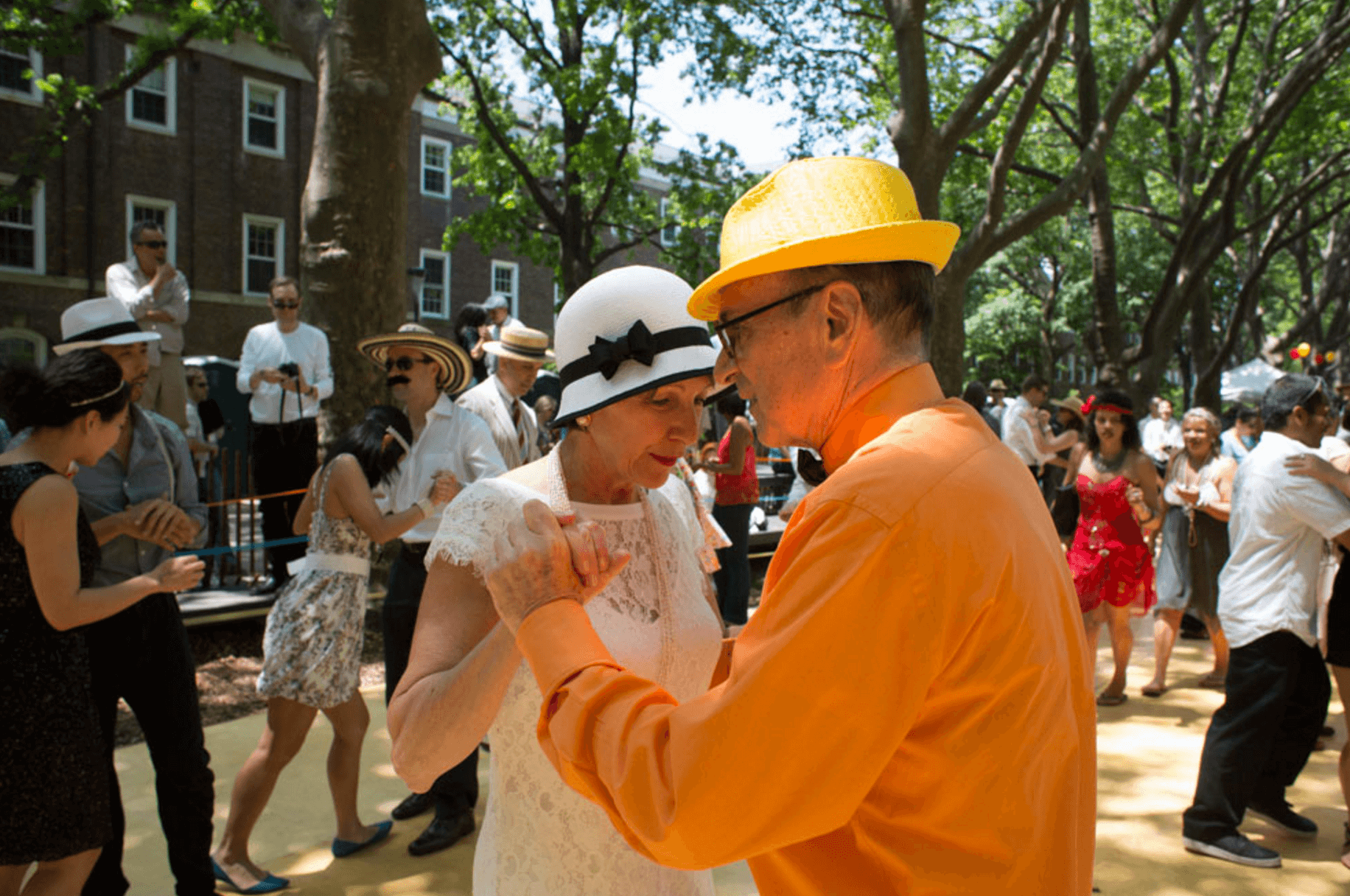 Events Up Coming Jazz Age Lawn Party by Walter Wlodarczyk Couple Dancing