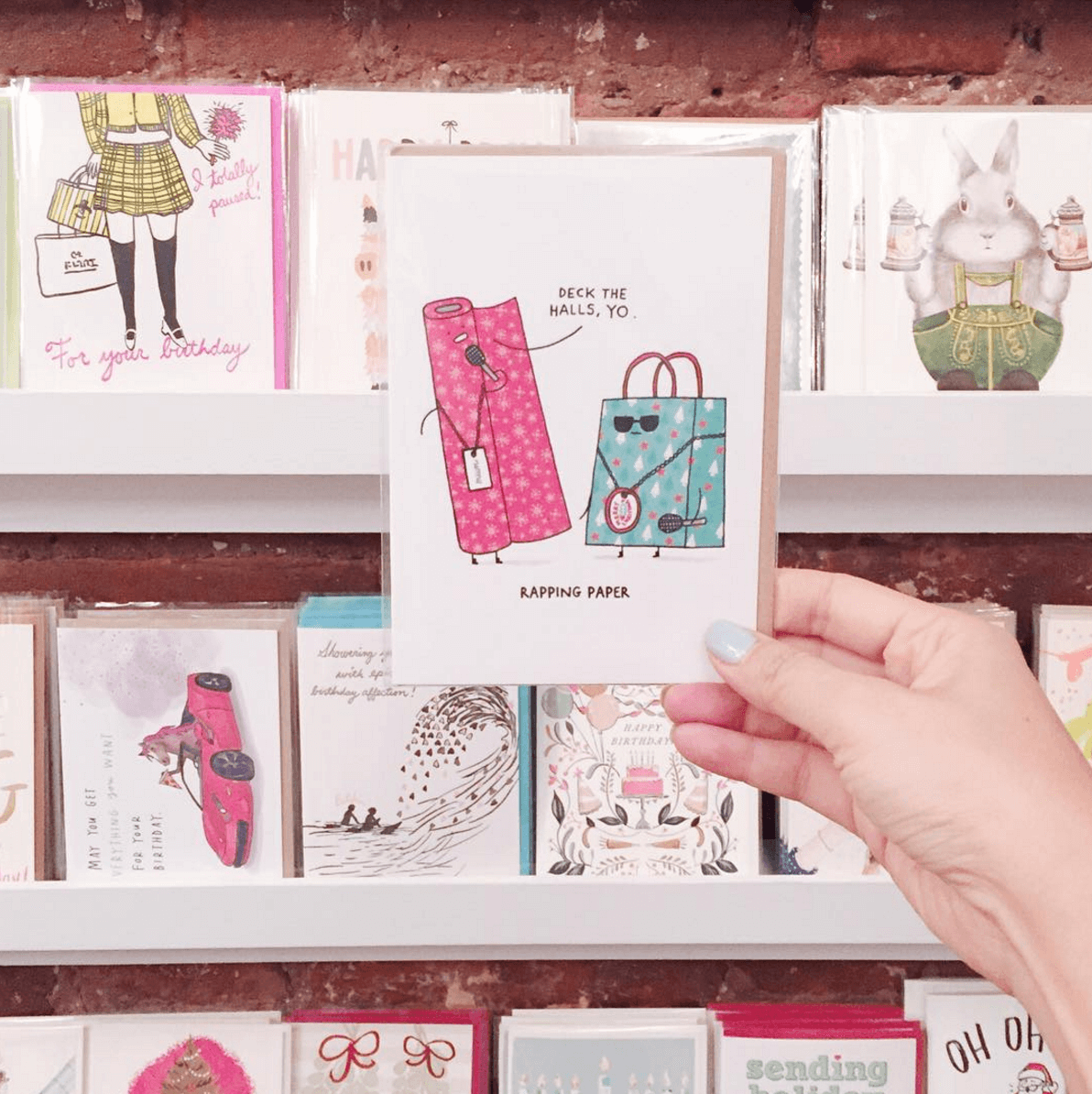 Shop-Home-and-Kids-Pink-Olive-Notecards