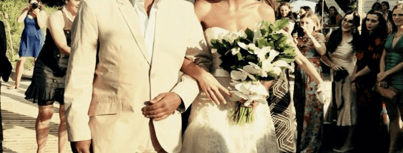 Shop Weddings Help Bride NYC Wedding Planner Fernanda Monfrinatti and Dad