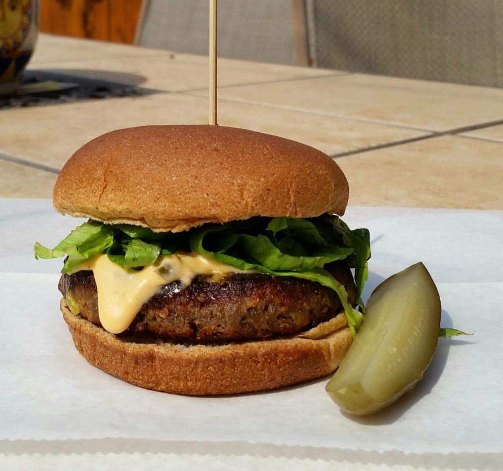 V. Burger The Biggest NYC Vegetarian Food Festival - Behind the Scenes NYC (BTSNYC)