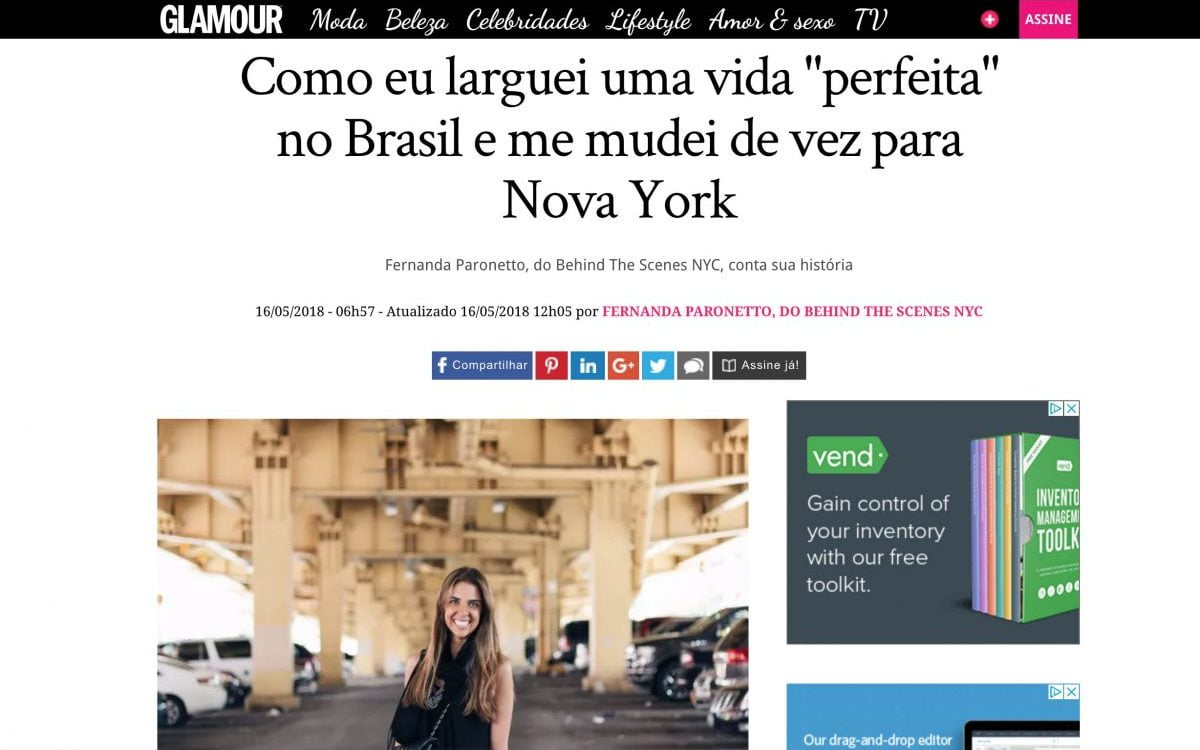 About BTSNYC What The Press Says Glamour Brasil