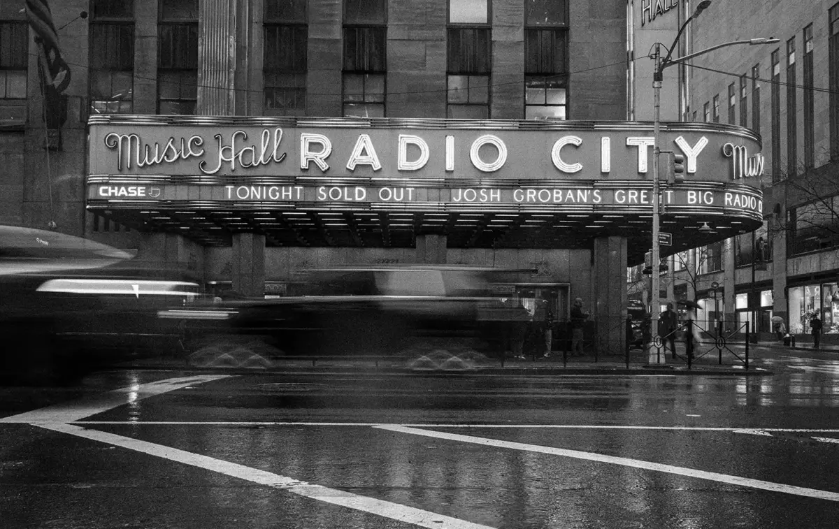Radio City Hall in Manhattan for a music-oriented weekend in NYC