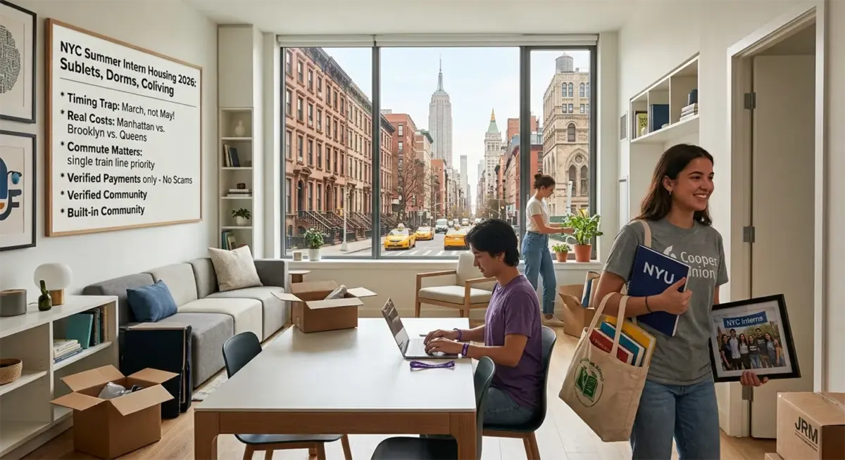 Where NYC Interns Actually Live – A Summer Housing Guide